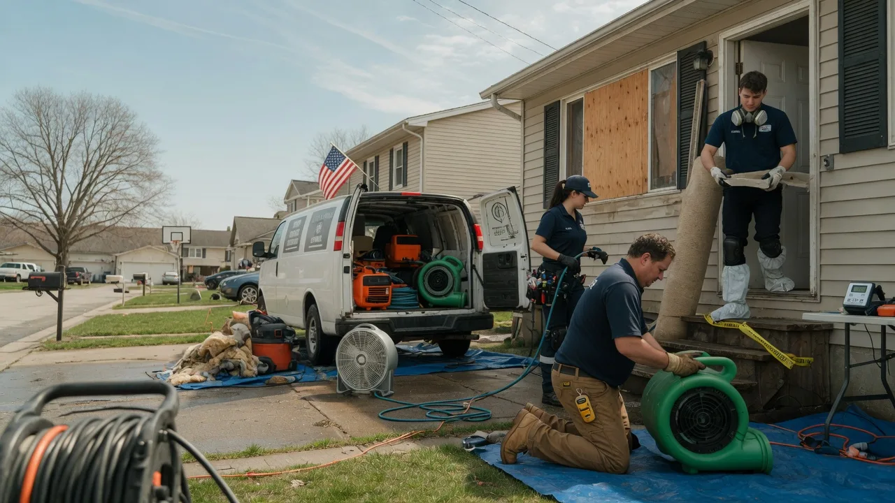 Water Damage Restoration in Steamboat Rock, IA near me